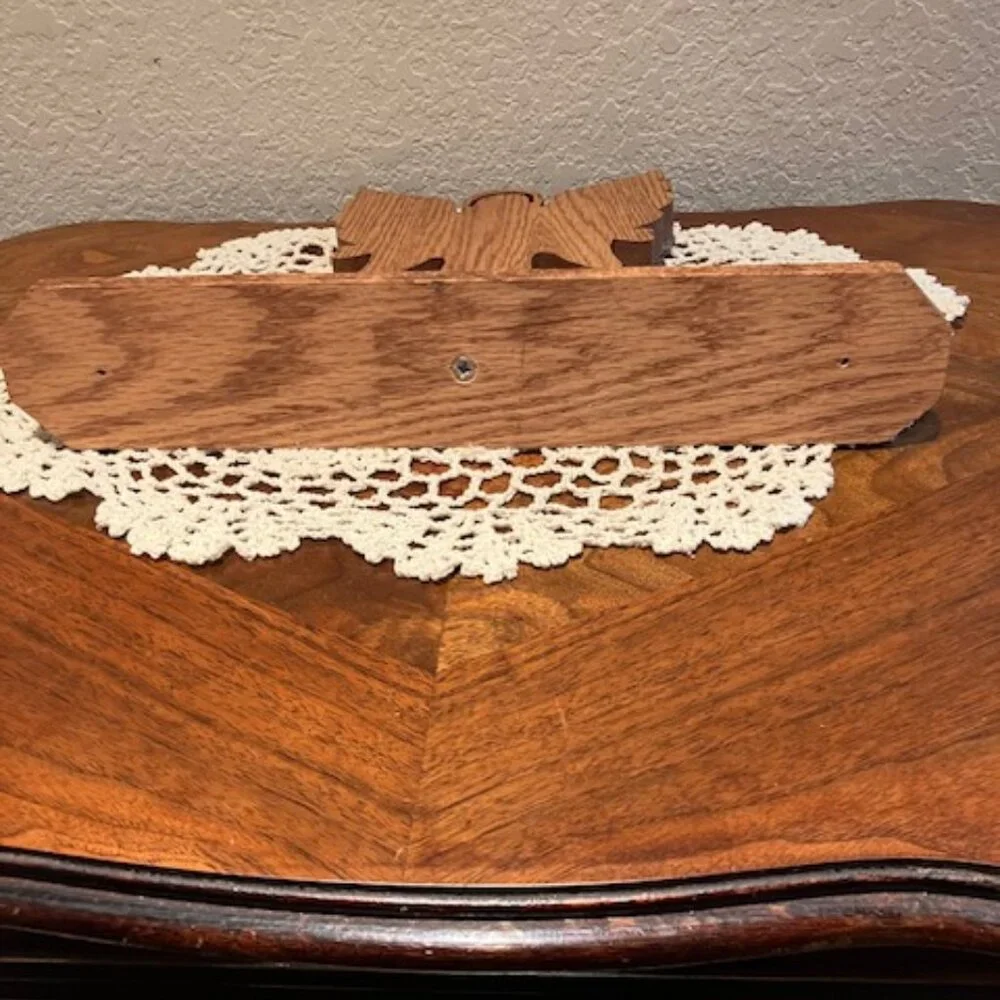 Solid Wooden Candle Holder‎ Angel . 10